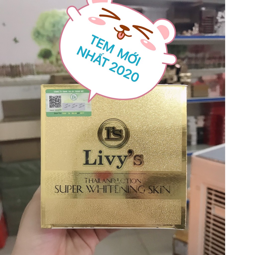 ( hình chụp thật) kem body Livy’s chính hãng thái lan 250g