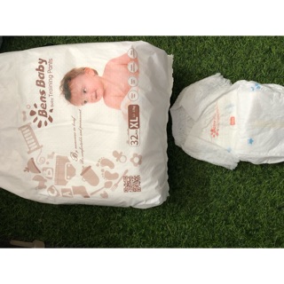 Bỉm quần Bens baby M40, L36,XL 32