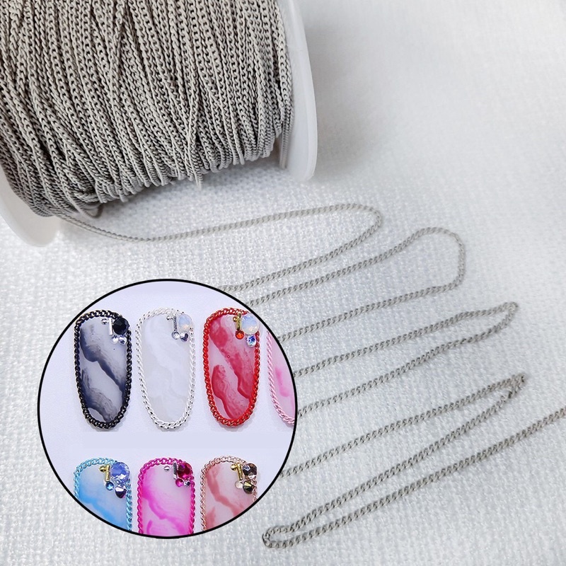 Dây xích trang trí móng nhiều kiểu siêu đẹp