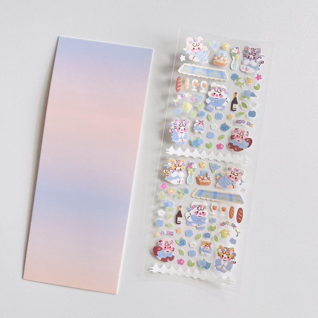 GaLiCiCi nhãn dán phim hoạt hình laser không thấm nước Nhãn dán PVC / nhãn dán ba chiều / nhãn dán laser / nhãn dán hoạt hình