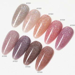 Sơn gel AS RED mã AYS - nhũ cát hàng chính hãng