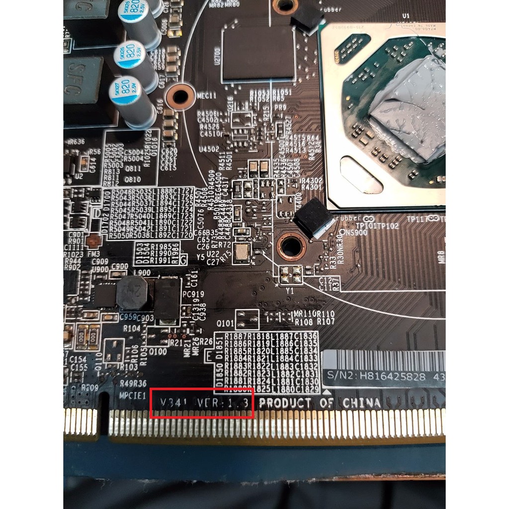 Sơ đồ mạch Boardview card màn hình MSI mã board V341 rev 1.3