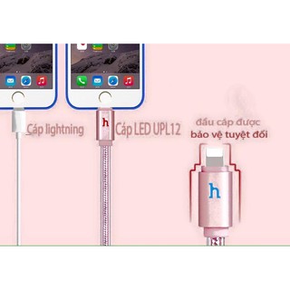 Cáp Hoco Led 1,2m TYPE C UPL12 Có Đèn Báo Sạc Pin