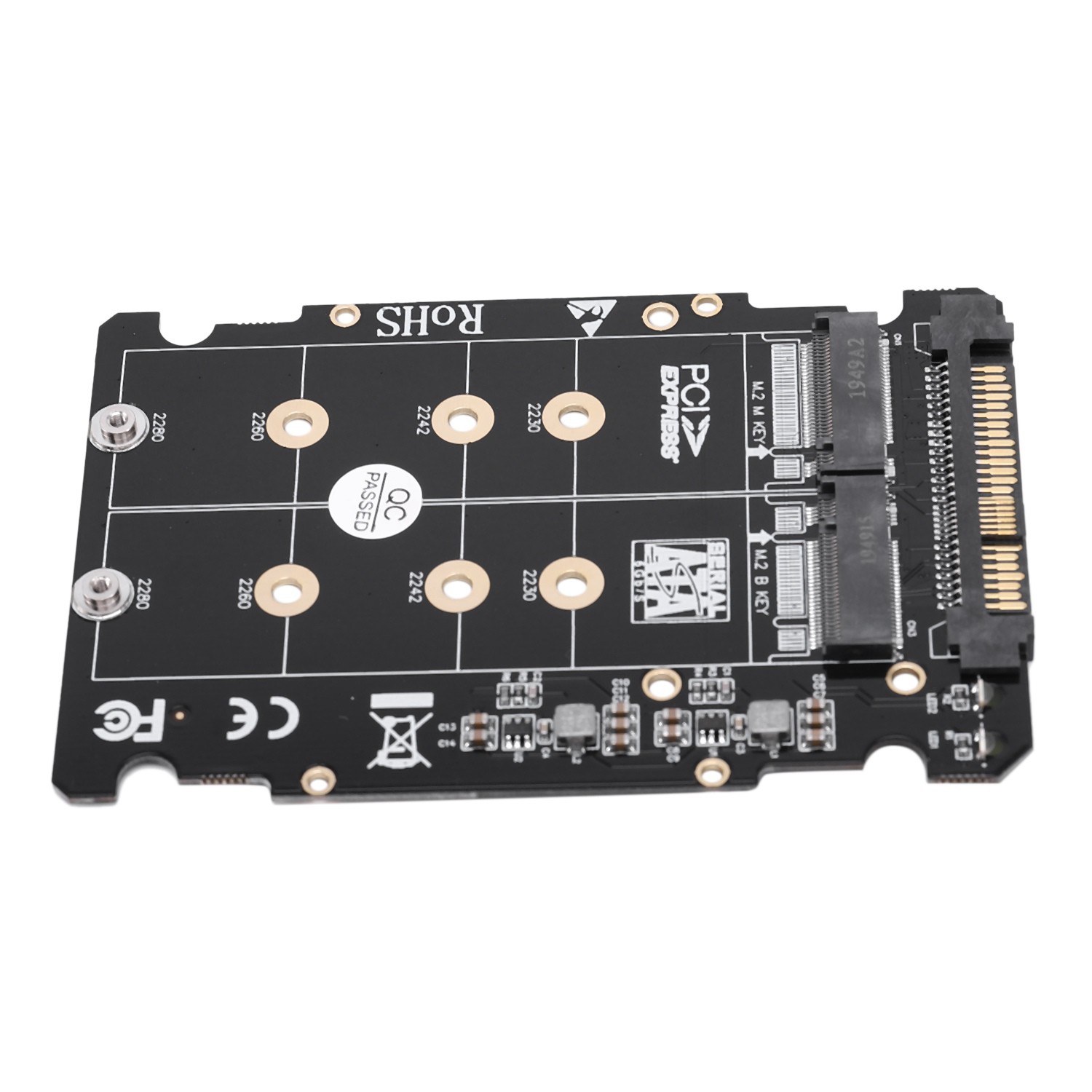 Mạch chuyển đổi 2 trong 1 từ M.2 NVME và SATA-Bus NGFF SSD sang PCI-E U.2 SFF-8639 PCIE M2 cho máy tính để bàn | BigBuy360 - bigbuy360.vn
