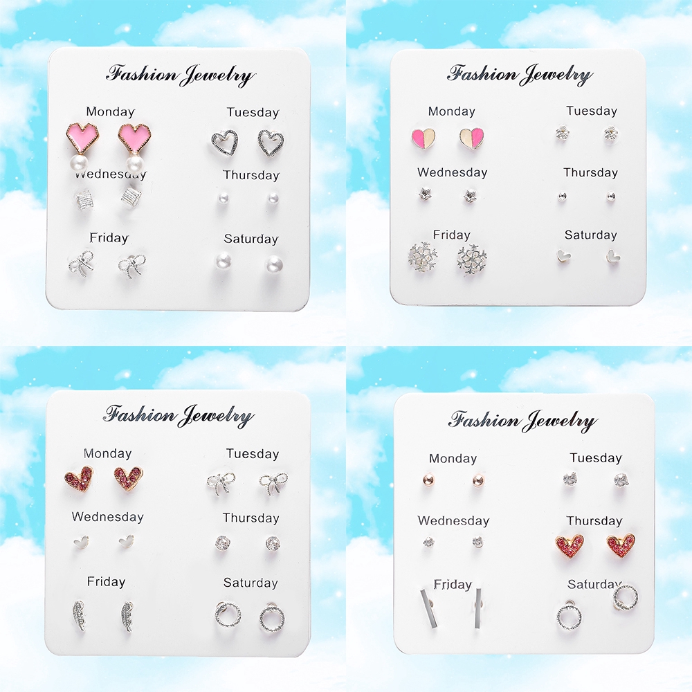 Set Đôi Khuyên Tai Thời Trang Dành Cho Nữ