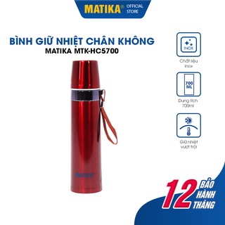 Bình giữ nhiệt matika 700ml mtk-hc5700