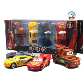 Set 4 chiếc xe ô tô Lightning Mcqueen bằng sắt