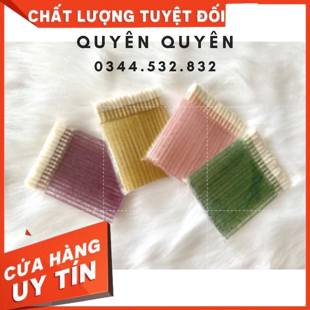 Cọ mềm kim tuyến (túi 50 cây),(túi 10 cây) - dụng cụ nối mi - quyên quyên