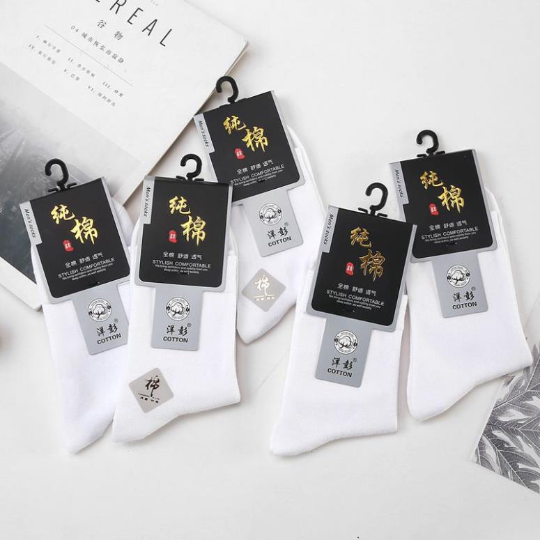 Tất nam cổ cao KOGANO vớ nam cotton co giãn đàn hồi đi làm, đi chơi, tập thể thao chạy bộ, gym đa năng FAS-001330