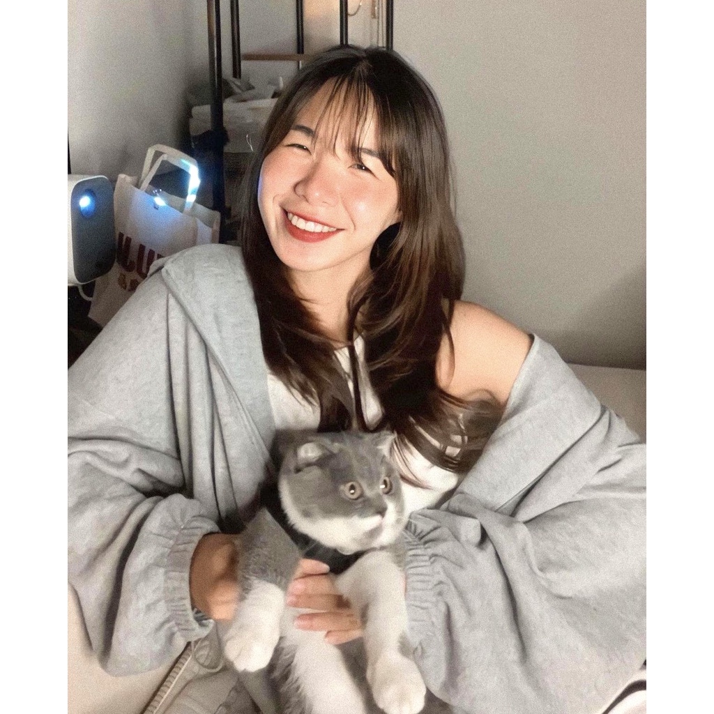 Áo Hoodie Nỉ Trơn Oversize Tay Bo - Áo jacket mùa đông dài tay dáng rộng có mũ, thiết kế trẻ trung, năng động Ulzzang