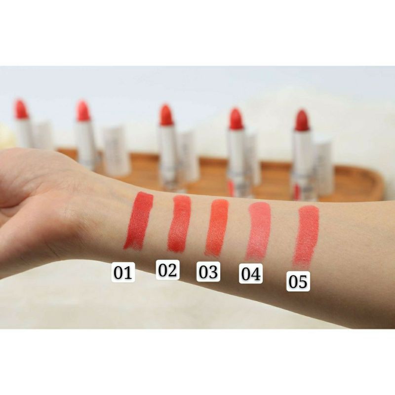 Son lì mịn môi Naris Ailus Stress Free Lipstick