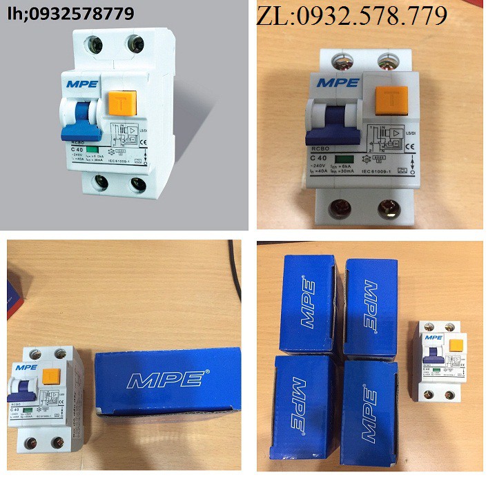 CB chống giật - aptomat chống giật MPE (25A-63A)