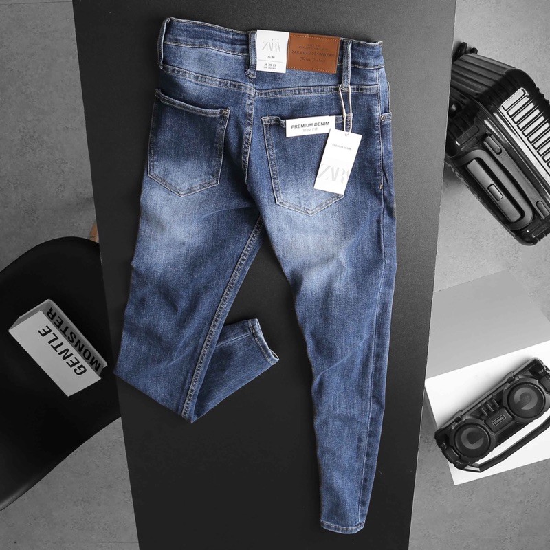 Quần jean nam cao cấp màu thời trang- form slim fit | BigBuy360 - bigbuy360.vn