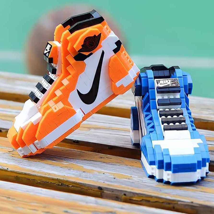 Mô Hình Lắp ráp giày NIKE JORDAN - LEGO 3D NIKIE JORDAN