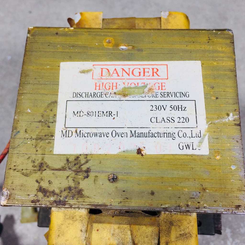 Biến áp lò vi sóng 800E 900E