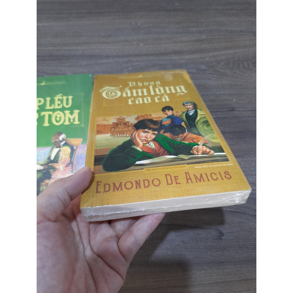 Sách - Combo 3 cuốn: Không gia đình, Túp lều bác Tôm, Những tấm lòng cao cả - ML-VHTG01