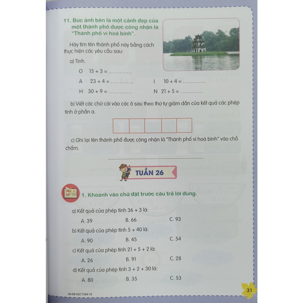 Sách - Em học Toán lớp 1 tập 1