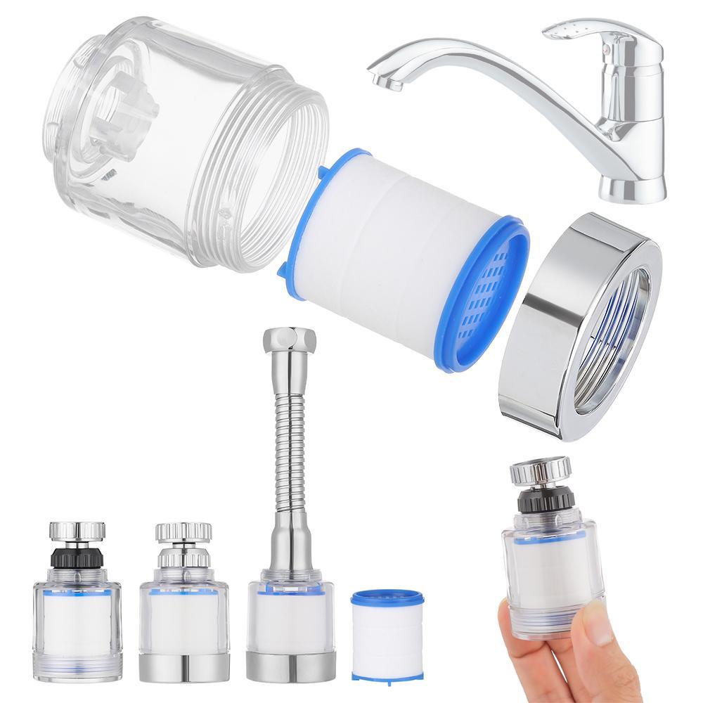 Đầu Nối Vòi Nước Bồn Rửa Chén Xoay 360 Độ Tiện Dụng° Đầu Vòi Nước Sục Khí Chất Lượng Cao