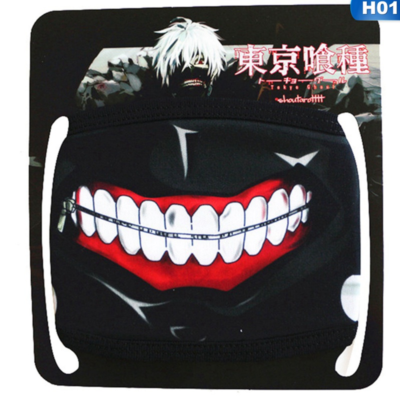 Mặt Nạ Cosplay Nhân Vật Kaneki Ken Trong Tokyo Ghoul