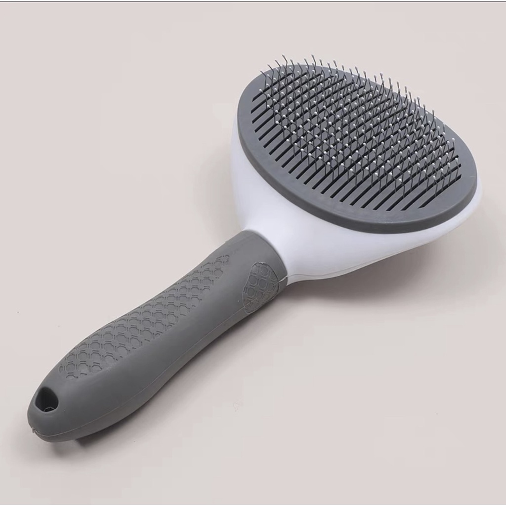 Lược Chải Đẩy Lông Gỡ Rối Giảm Tress Chó Mèo
