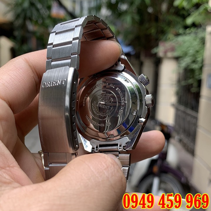 Đồng Hồ Nam Orient SK Nhật Xịn Mặt Lửa - Máy Nguyên Bản 100% - Vỏ Bạc Cao Cấp Automatic