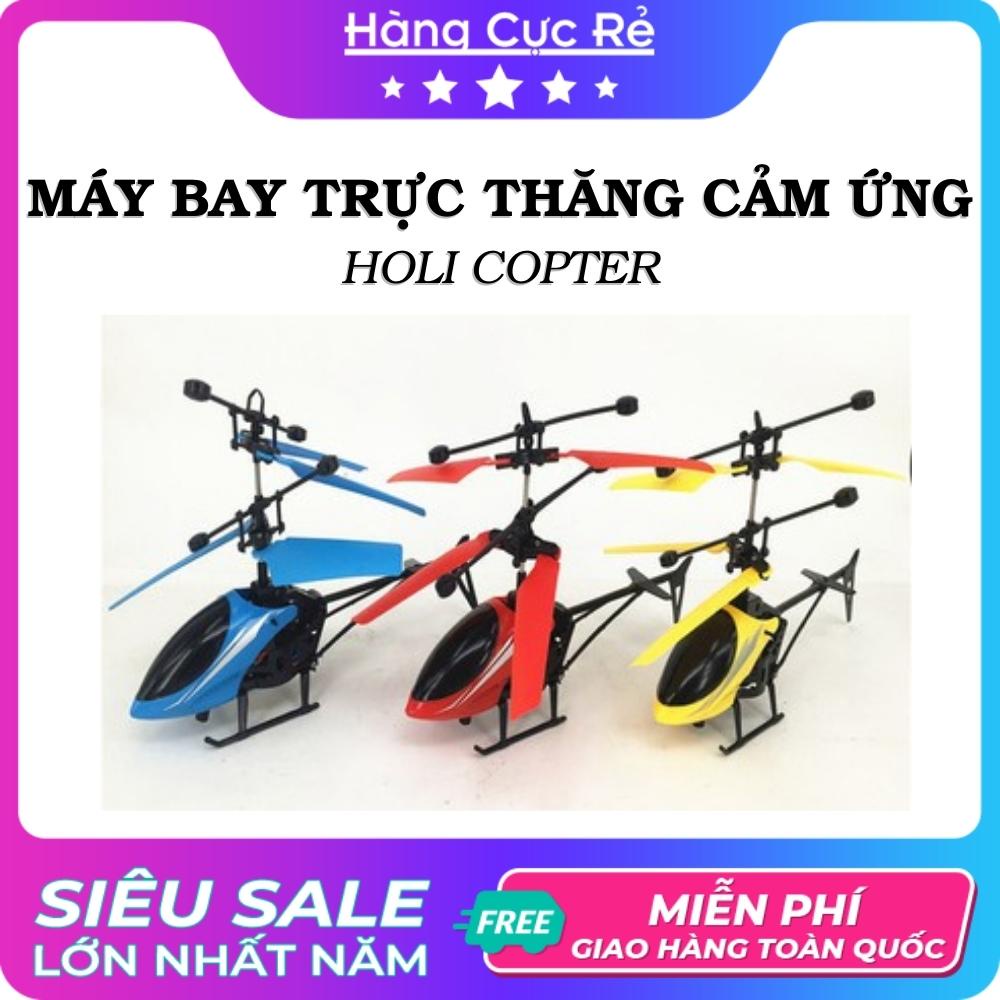 Máy bay trực thăng cảm ứng Heli Copter tặng kèm dây sạc – Đồ chơi trẻ em dùng pin sạc