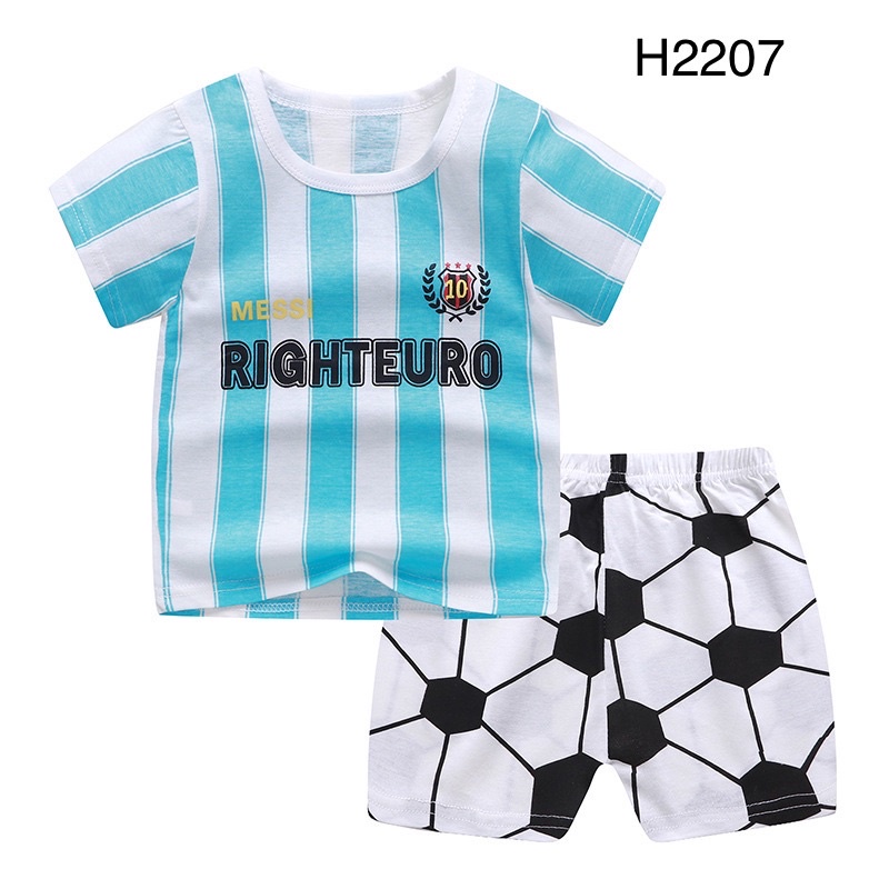 Bộ quần áo cho bé mùa hè 100% chất cotton