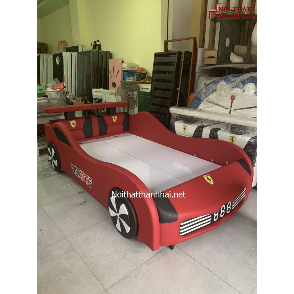 Giường ô tô cảnh sát cho bé trai GTE091
