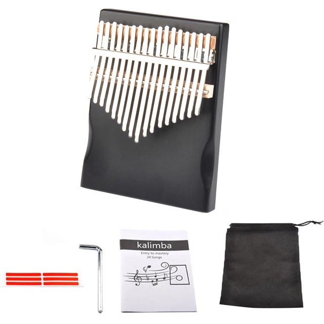 Đàn kalimba 17 phím màu Đen Vâu chỉ có tại shopee