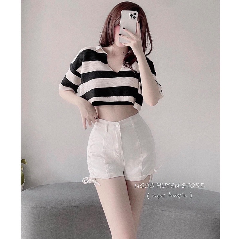 Áo kẻ đen trắng
