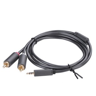 Cáp loa 3.5 ra 2 đầu hoa sen 1.5m ugreen 10511