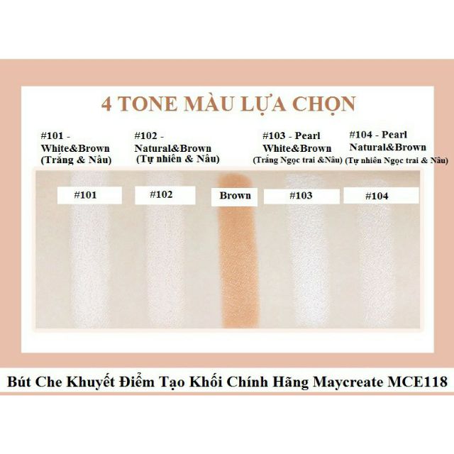 Bút Tạo Khối Che Khuyết Điểm Maycreate | BigBuy360 - bigbuy360.vn