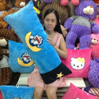 Gối ôm Doremon 1m ( khổ vải trước khi nhồi gòn 1m2)
