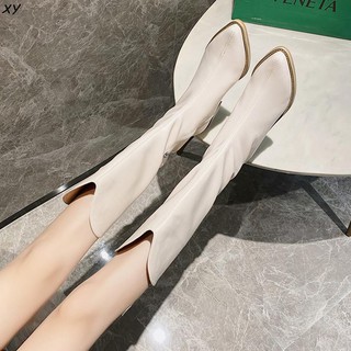 Bốt Cao Cổ Phong Cách Retro Cá Tính Cho Nữ