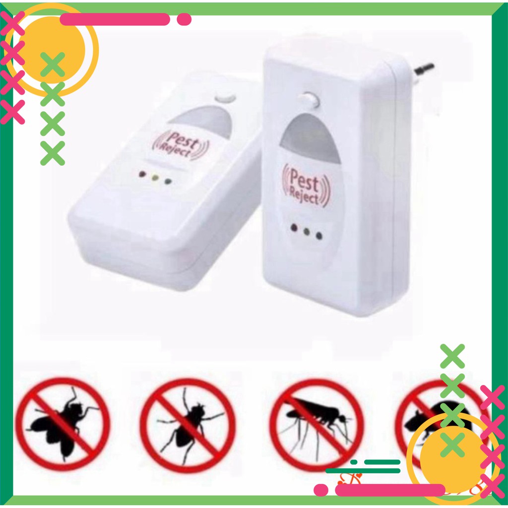 [FREE SHIP] 💥[GIÁ RẺ VÔ ĐỊCH]💥Máy đuổi côn trùng sóng từ trường Pest Reject thông minh Thế Hệ Mới 💥SIÊU HOT💥