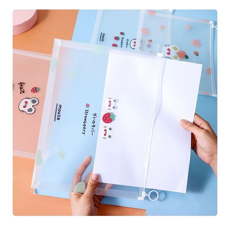 [GIÁ TỐT] Bìa đựng hồ sơ-CLEARBAG- siêu cute