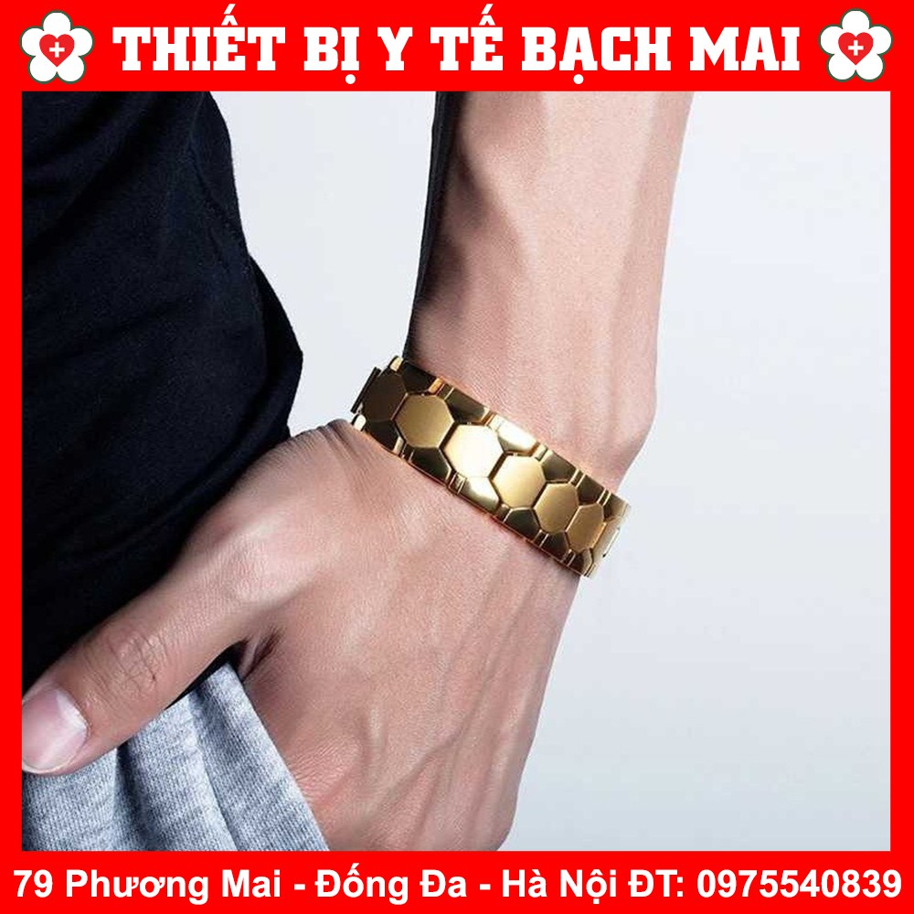 Vòng Tay Điều Hòa Huyết Áp Cao Cấp Nhật Bản 5 Trong 1