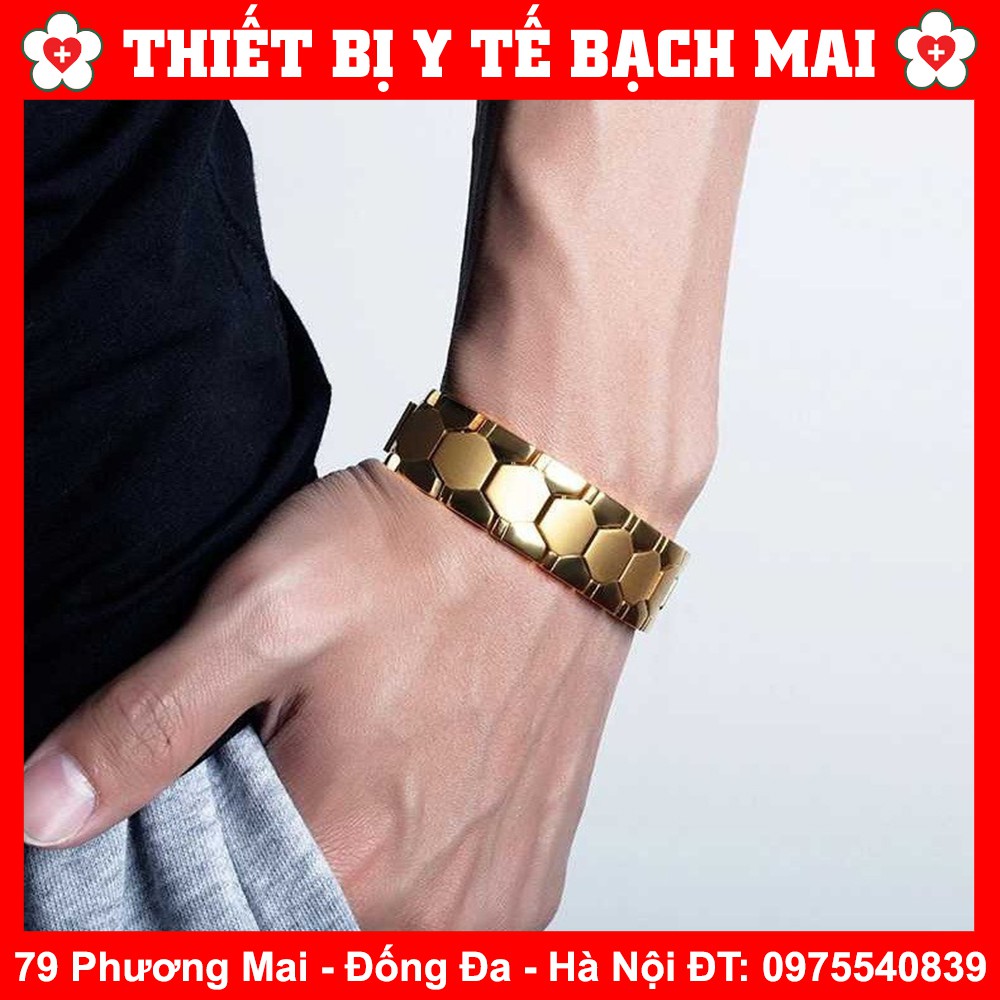 Vòng Tay Điều Hòa Huyết Áp Nhật Bản 5 Trong 1 Nam