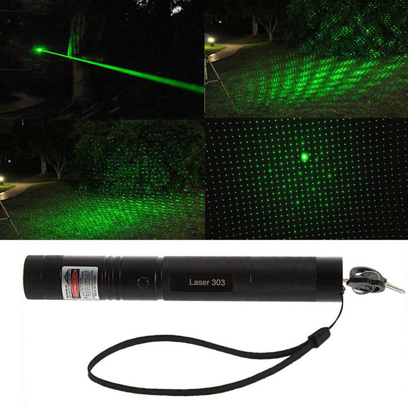 Đèn laser tia xanh lá  đốt cháy diêm cao cấp