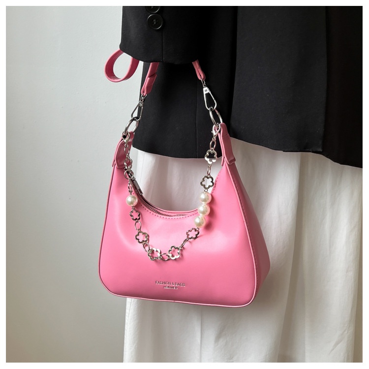 Túi Đeo JASMIN NOIR Chéo Da PU Hình Bán Nguyệt Xinh Xắn Cho Nữ