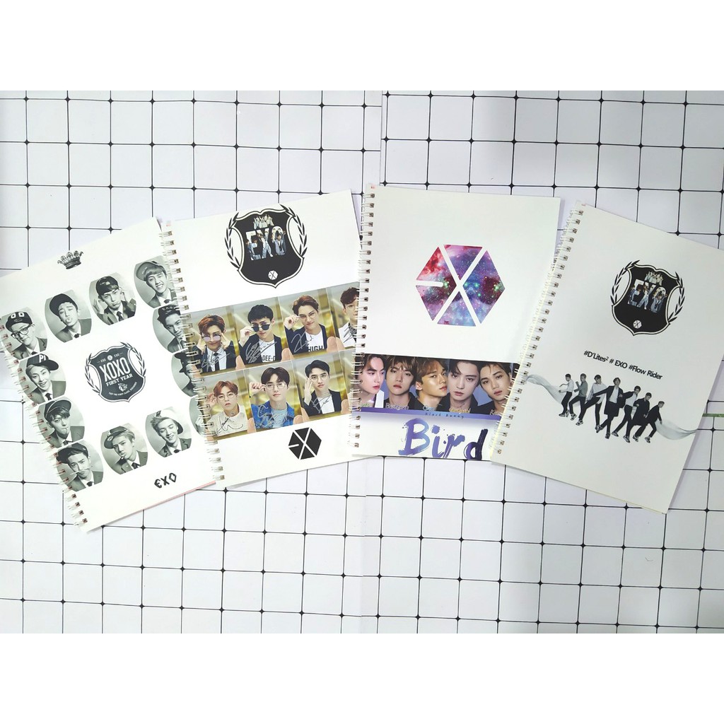 Sổ lò xo EXO SLI19 size to 60 trang 17X25CM