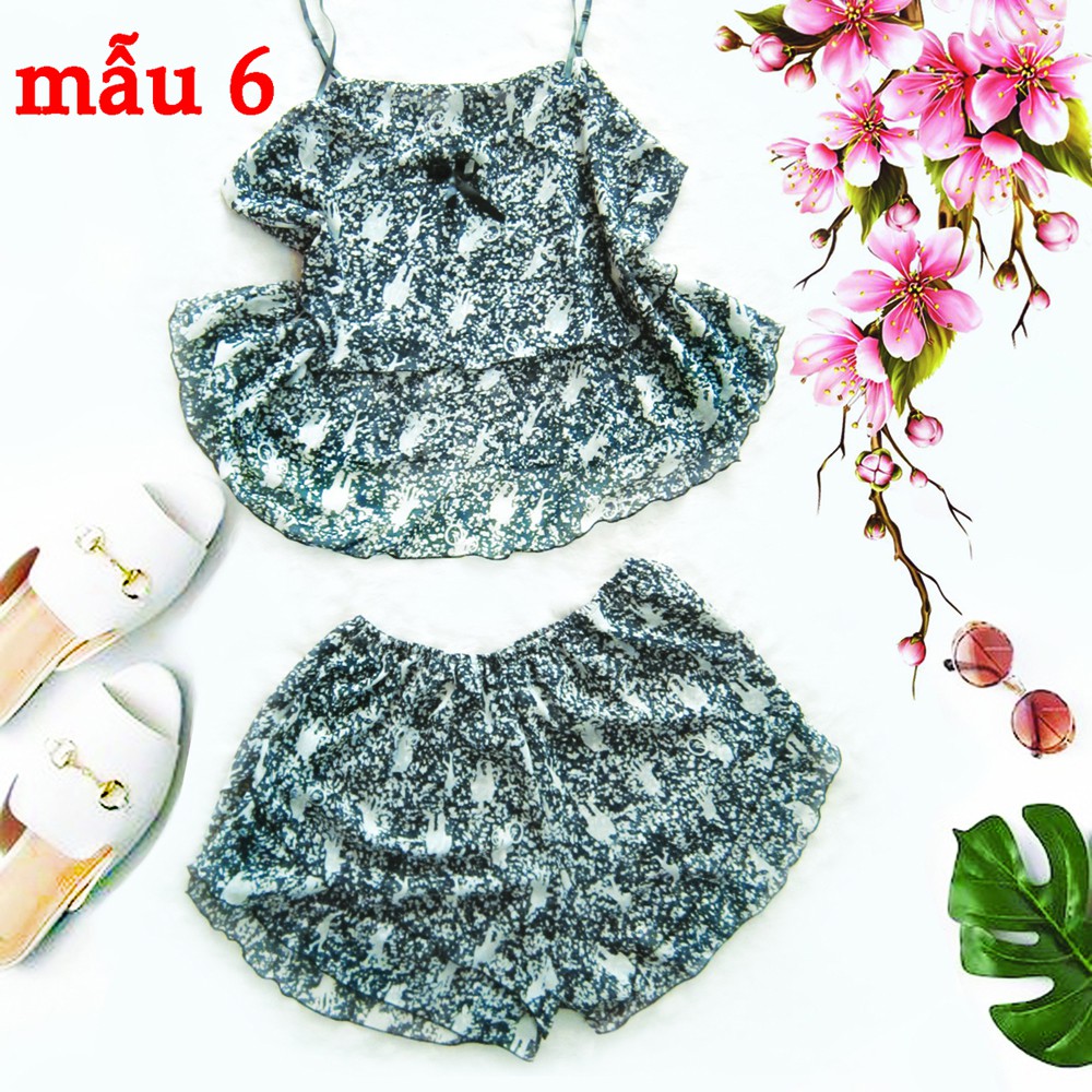 Đồ voan kiểu hai tầng Bigsize chất liệu voan Oversize 65kg - 90kg | BigBuy360 - bigbuy360.vn