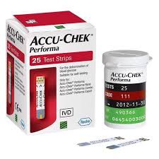 Máy đo đường huyết Accu-Chek Performa - tặng 25 que