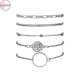 Sale 69% Set 5 vòng tay tự làm thiết kế độc đáo phong cách bohemian cho nữ,5pcs Giá gốc 35000đ- 18F84-9