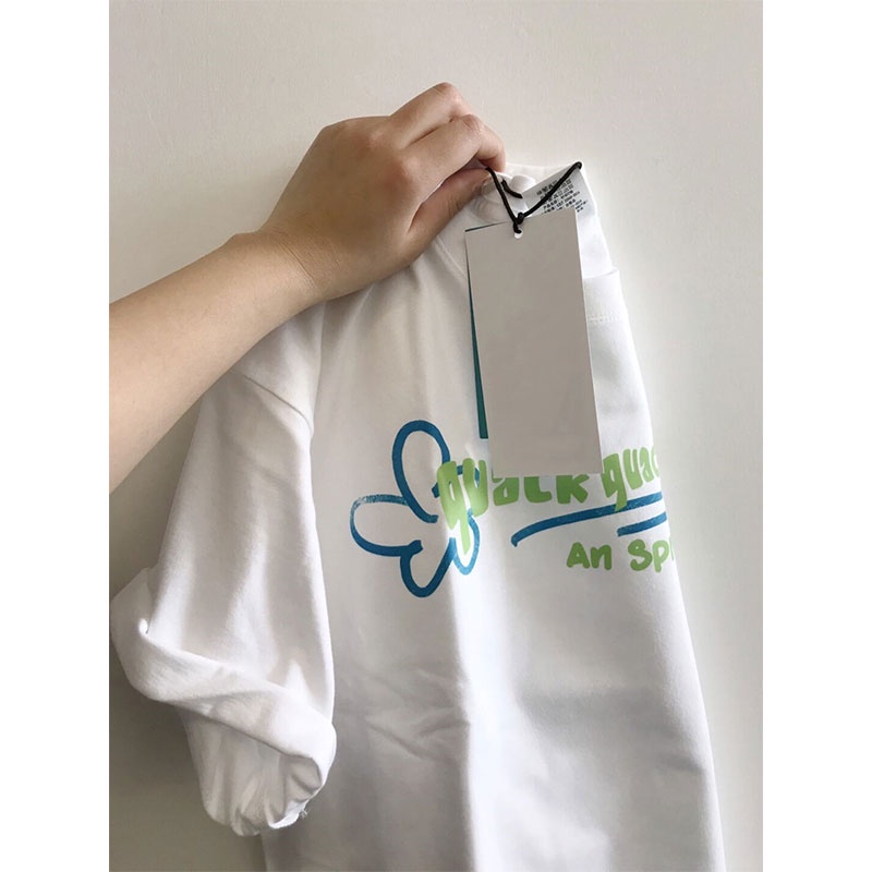 Xiaozhainv Áo Thun Ngắn Tay Dáng Rộng Thời Trang Mùa Hè Hàn Quốc Dành Cho Nữ