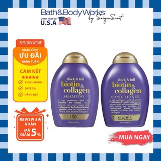 Cặp gội xả Biotin & Collagen