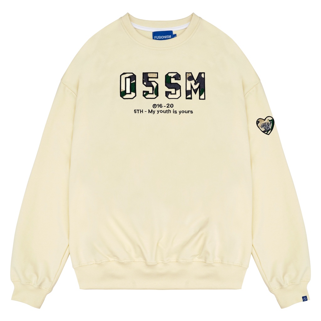 Áo Sweater Thêu Logo 05SM Fusionism - Nhiều Màu - Unisex - Form Oversize