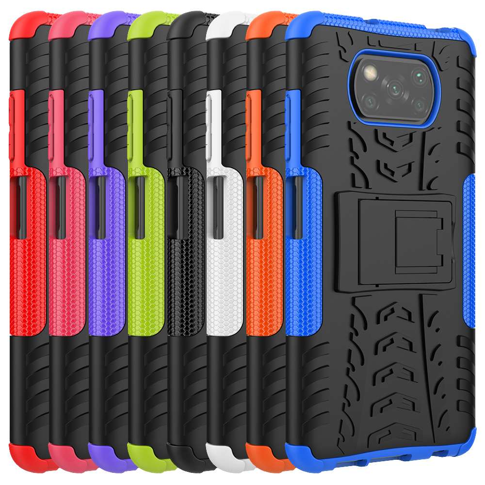 Ốp Điện Thoại Chống Sốc Có Thanh Đỡ Cho Xiaomi Poco X3 Nfc Pocox3