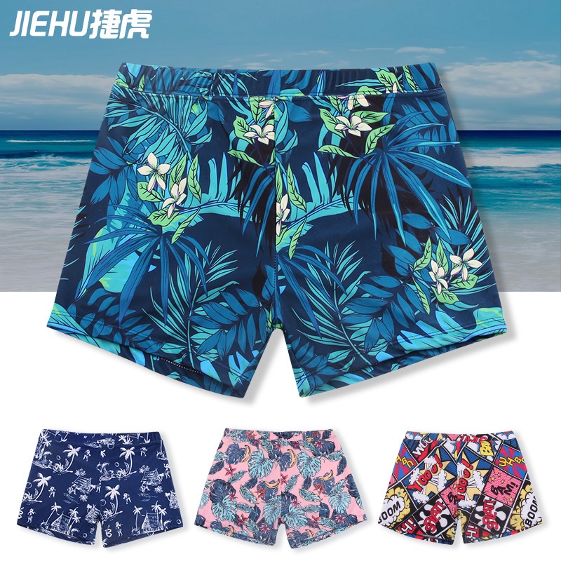 Quần bơi nam boxer chuyên nghiệp nhanh khô, thoáng khí EMA