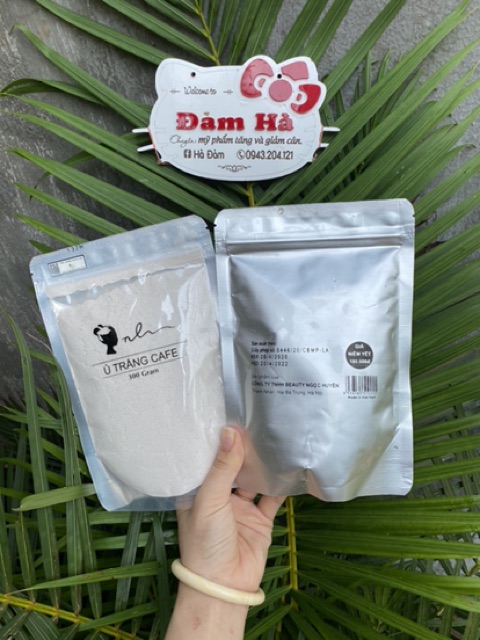 [Sẵn] Ủ TRẮNG CAFE TEM CHỐNG HÀNG GỈA+ CHECK MÃ 300g